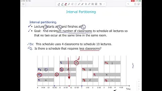 Lecture 17 Greedy Algorithms - Interval Partitioning