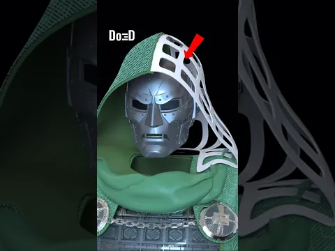 😱 Do3D.com Doctor Doom Full Pack Upgrade Avengers Doomsday #cosplay #3dprinting #do3d #marvel #stl