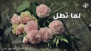 بدون موسيقى   لما تطل دندنها