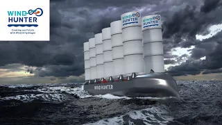  full version wind hunter project zero emission project with wind propulsion and hydrogen 
