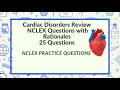 Cardiovascular Questions Answers Cardiac System Nursing Exam Questions Test NCLEX