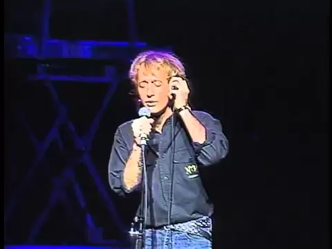 Download MP3 Bee Gees; Robin Gibb - I Started a Joke - live One for All - 1989