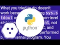 using subprocess call with mysqldump