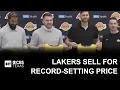 Los Angeles Lakers sell for record-setting price