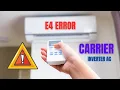 E4 ERROR IN CARRIER INVERTER AC CARRIER E4 ERROR INVERTER AC