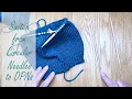 Switch from Knitting on Circular Needles to Double Point Needles DPNs in the Round - Hat Decreases