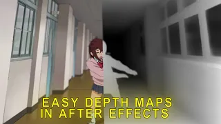 Easy Depth Of Field with Depth Map In After Effects