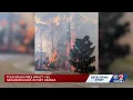 Fast-moving brush fires along I-95 in Volusia County leave 20 vehicles burned