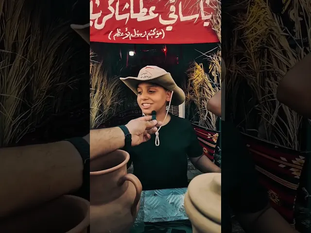 ⁣ماذا تفعل لوكنت في هذا الموقف؟جواب حزين من هذا الخادم المخلص #الزيارة_الأربعينية #مشاية #كربلاء