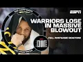 EMBARRASING The Warriors look lethargic after LARGEST loss of Steph Curry era NBA Countdown