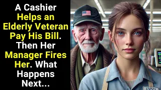 A Cashier Helps an Elderly Veteran Pay His Bill. Then Her Manager Fires Her. What Happens Next...