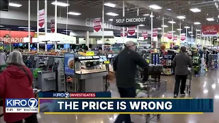 KIRO 7 Investigates - A local secret shopper reveals why sometimes the price is wrong