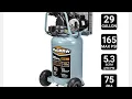 Mcgraw 29 Gallon air compressor review Harbor Freight