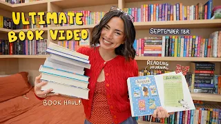 ULTIMATE BOOK VIDEO: big book haul, September tbr, 5 star reads, & reading journal