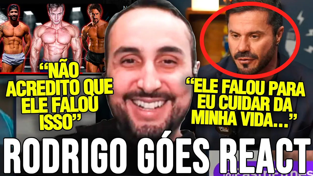 RODRIGO GÓES REAGINDO AO RENATO CARIANI DEFENDENDO PAULO MUZY NO FLOW