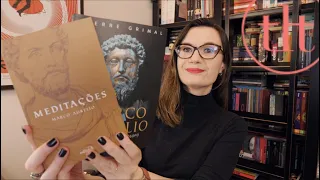 Meditações (Marco Aurélio) 🇮🇹 + O Imperador filósofo (Pierre Grimal) 🇫🇷 | Tatiana Feltrin