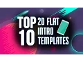Lagu Top 10 FREE 2D Flat Intro Templates of 2015-2016 After Effects, Blender, and Camtasia[January 2016]