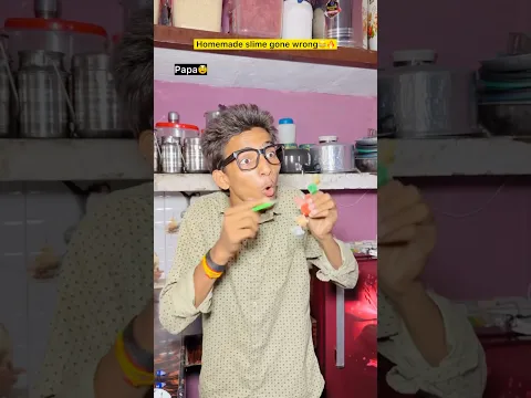 Homemade slime be like😂🔥| Indian family😂|| #shorts #indian #relatable #comedy #funny