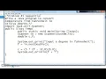 Basic Java Tutorial 2 Temperature Conversion