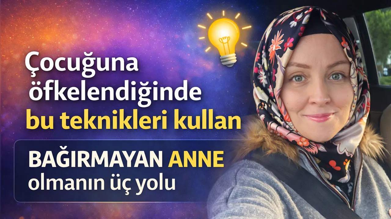 Bağırmayan Anne Olma Yolculuğu: Öfkeni Anla, Kontrol Et, Dönüştür | Hatice Kübra Tongar