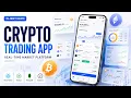 Modern Crypto Trading Mobile App Expo Project Node js MongoDB Real-Time Fintech Platform