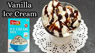 Download Only 3 Ingredients Instant Vanilla Ice Cream | Kwality Ice Cream Mix Vanilla | Ice Cream Recipe MP3
