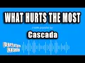 Cascada - What Hurts The Most (Karaoke Version)