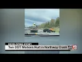 2 DOT workers hurt in Northway crash
