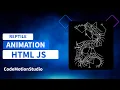 How to Make Reptile Animation HTML JS