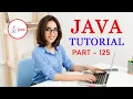 Complete Java Programming Tutorial By Krishna Apps Part 125