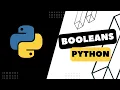Python Tutorial For Beginners Booleans Booleans in Python