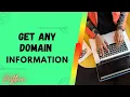 get domain information using python