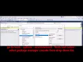 Visual Studio - Change font size in Package Manager Console