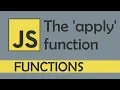 The apply function in JS