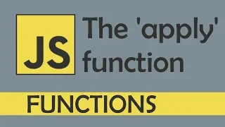 The apply function in JS