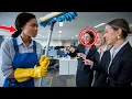 Download Lagu Ze bespotten de zwarte schoonmaakster, niet wetende dat zij eigenaar was van het bedrijf.