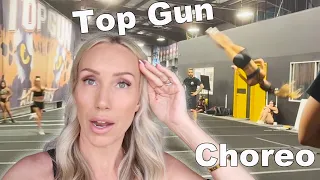 Starting Top Gun Choreo | Beach Day!