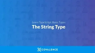 TypeScript The String Type