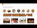 Swiggy Clone using HTML CSS