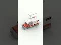 Lego Micro Ambulance Speed Build Easy 3D Tutorial