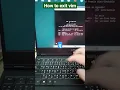 How to exit vim