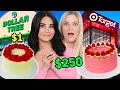 Dollar Tree vs Target vs Erewhon Baking CHALLENGE
