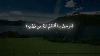 فرحين بما اتاهم الله من فضله بصوت محمد صديق المنشاوي 