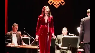 الفنانة رحاب عمر تغنى مقطع من فكرونى   دا الخصام والهجر وليالى الاسية كل دول مايهونوش حبك عليا دندنها