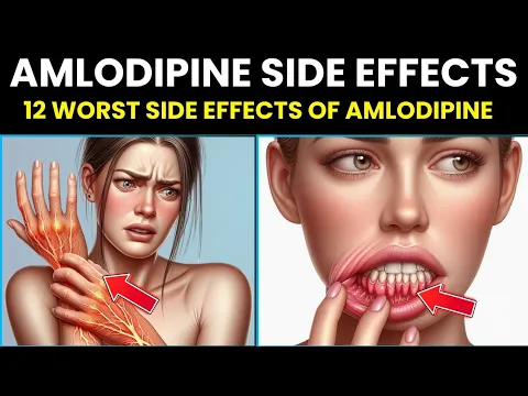 12 Worst Side effects of Amlodipine You Should NEVER Ignore!