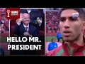 Morocco vs Tanzania FIFA President Gianni Infantino at Round of 16 AFCON 2025 Highlights