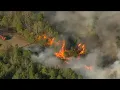 Wildfire burns through Burlington County NJ