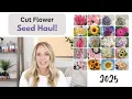 Flower Seed Haul for 2025 Johnny s Selected Seeds and Eden Brothers