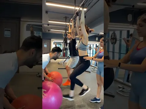 💪 #kritisanon's FITNESS FIRST #workout #shorts #gym