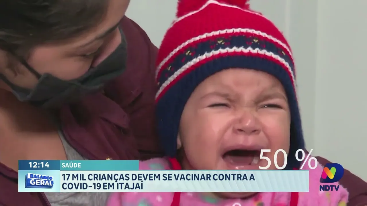 Ministério da Saúde incluiu vacina contra Covid-19 no calendário nacional de vacinação infantil